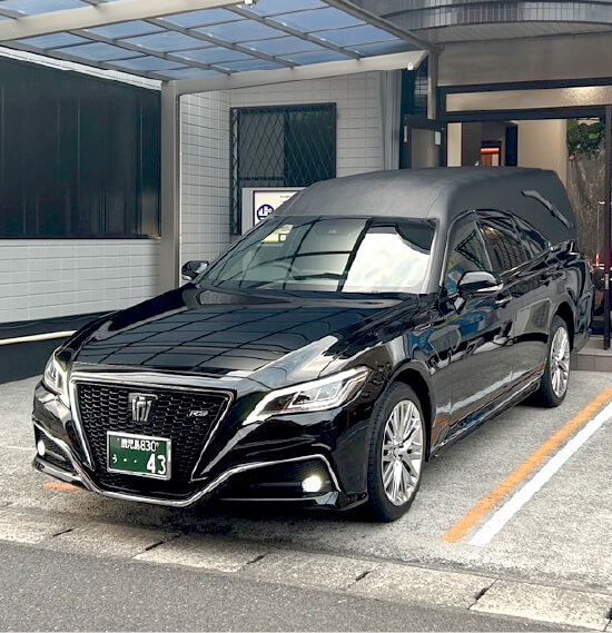 霊柩車正面イメージ